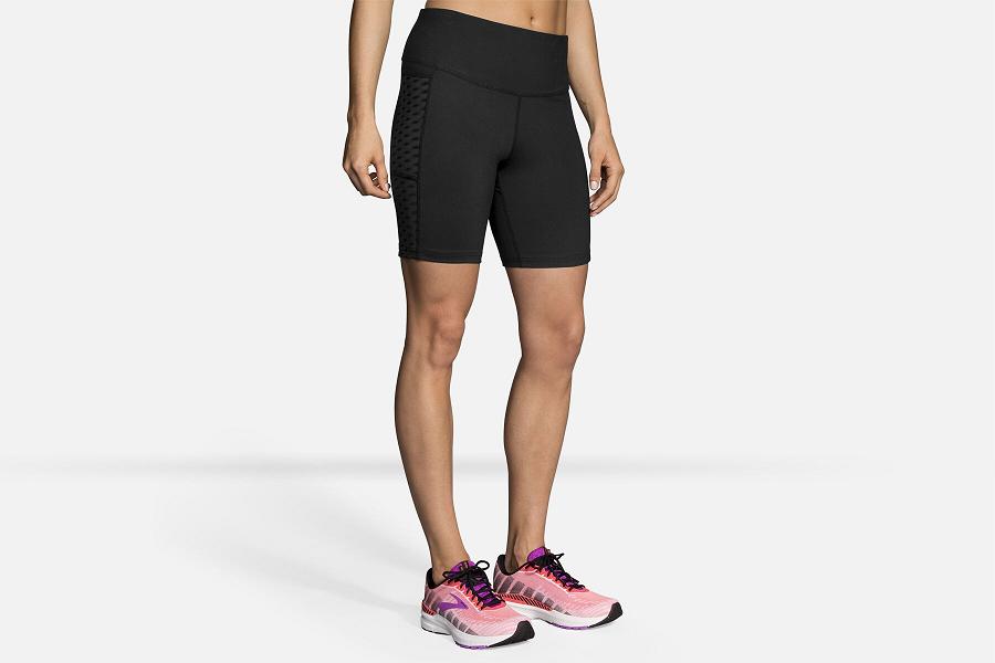 Brooks Greenlight 7 Women Athletic Wear & Running Tights Black ODN762435